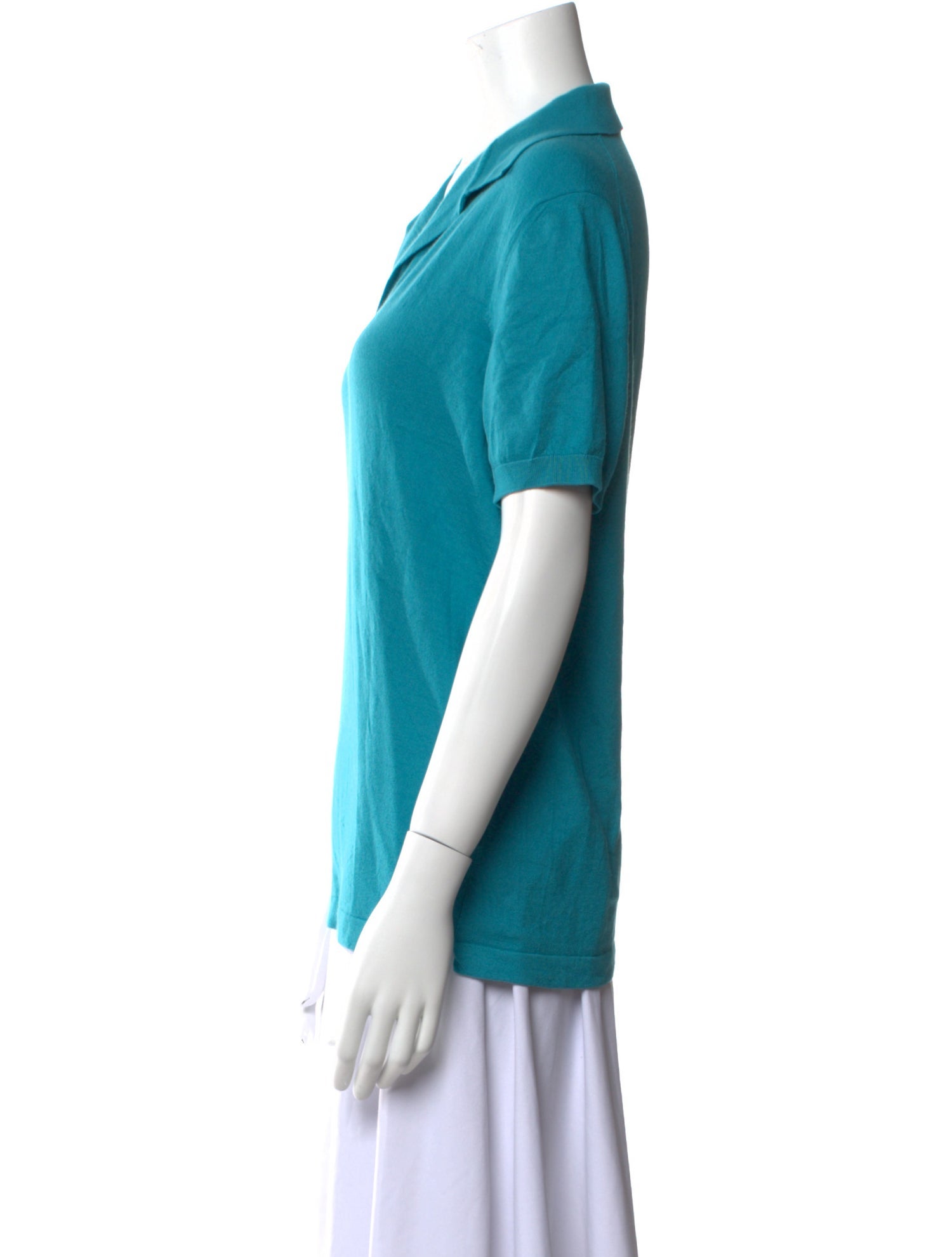 Loro Piana Virgin Wool V-Neck Polo