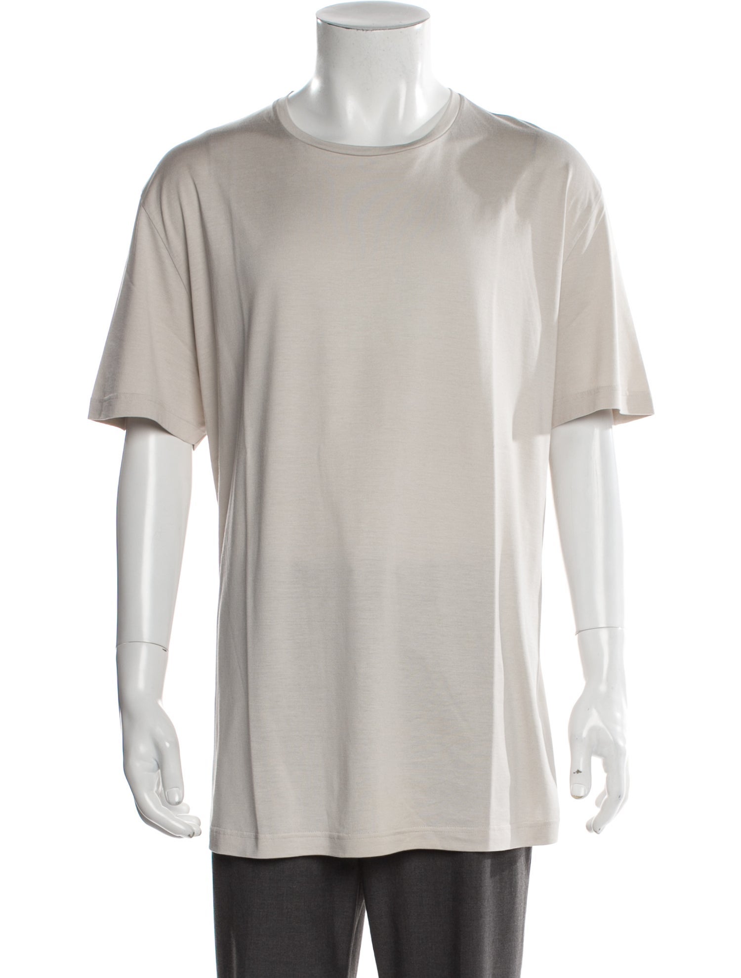 Loro Piana Silk Crew Neck T-Shirt