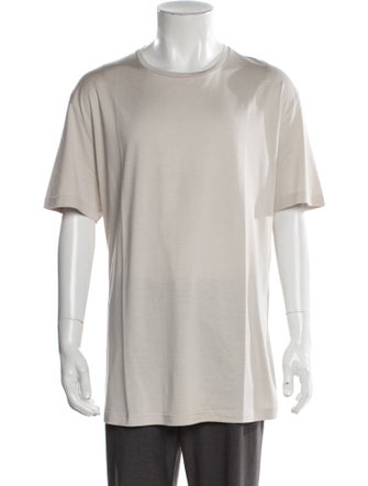 Loro Piana Silk Crew Neck T-Shirt