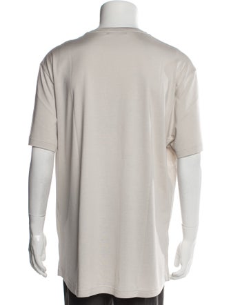 Loro Piana Silk Crew Neck T-Shirt