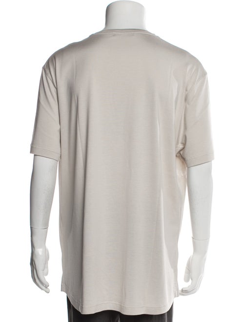 Loro Piana Silk Crew Neck T-Shirt