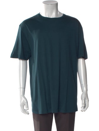 Loro Piana Silk Crew Neck T-Shirt