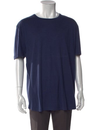 Loro Piana Silk Crew Neck T-Shirt