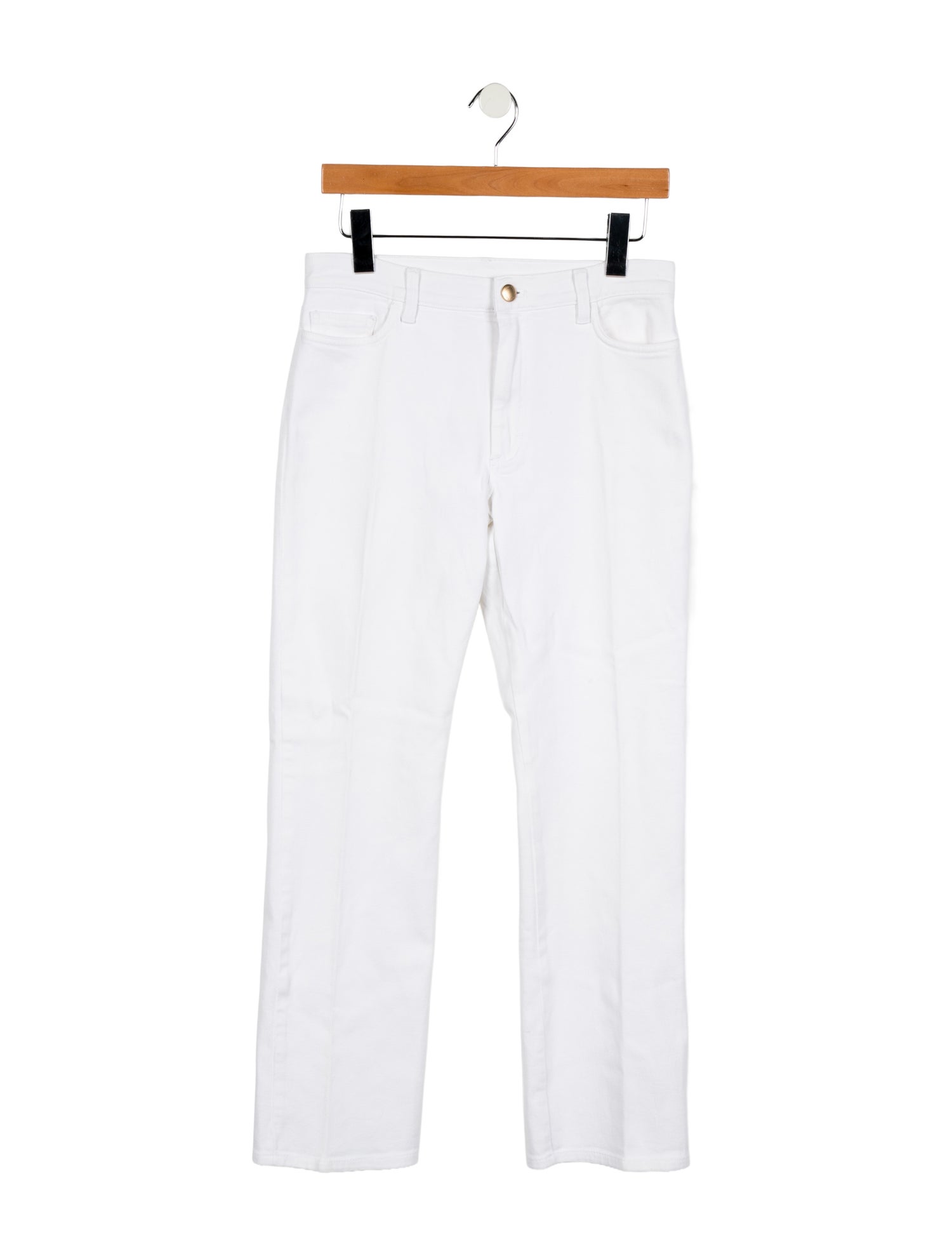 Loro Piana Mid-Rise Straight Leg Jeans