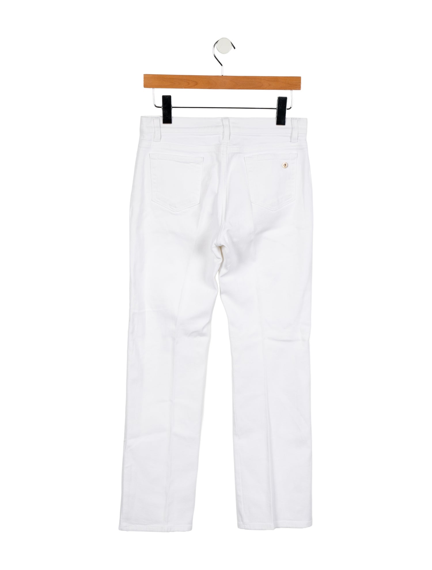 Loro Piana Mid-Rise Straight Leg Jeans