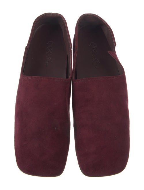Loro Piana Suede Slingback Flats