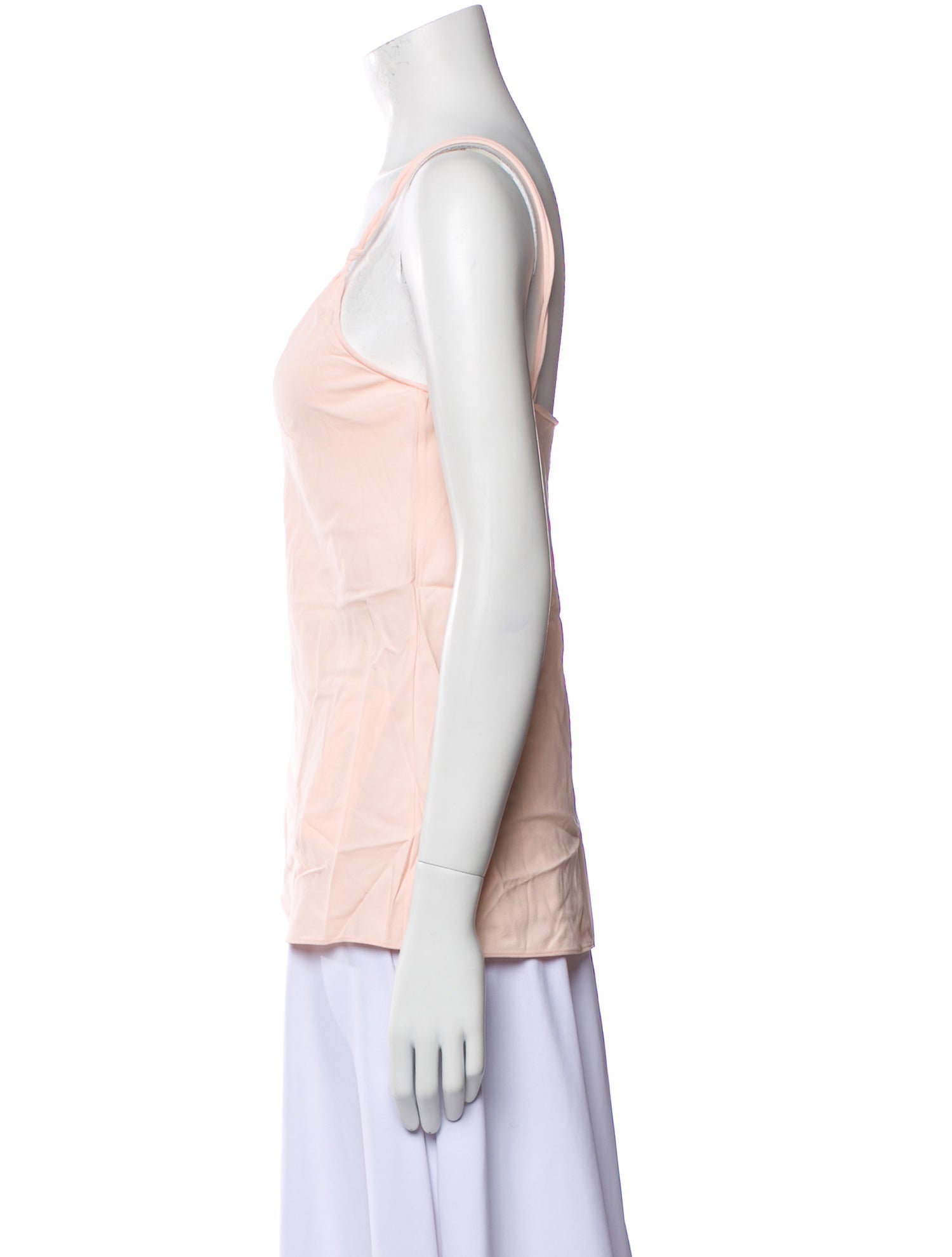 Loro Piana Silk V-Neck Top