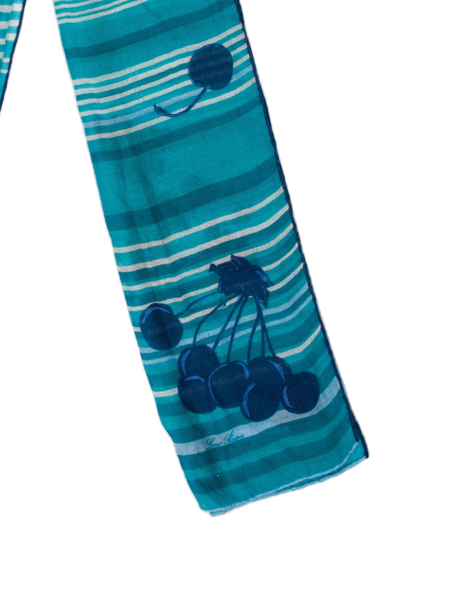 Loro Piana Cashmere Striped Scarf