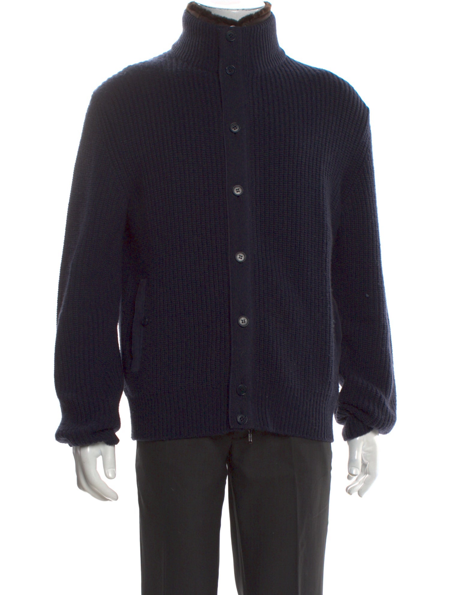 Loro Piana Cashmere Turtleneck Cardigan