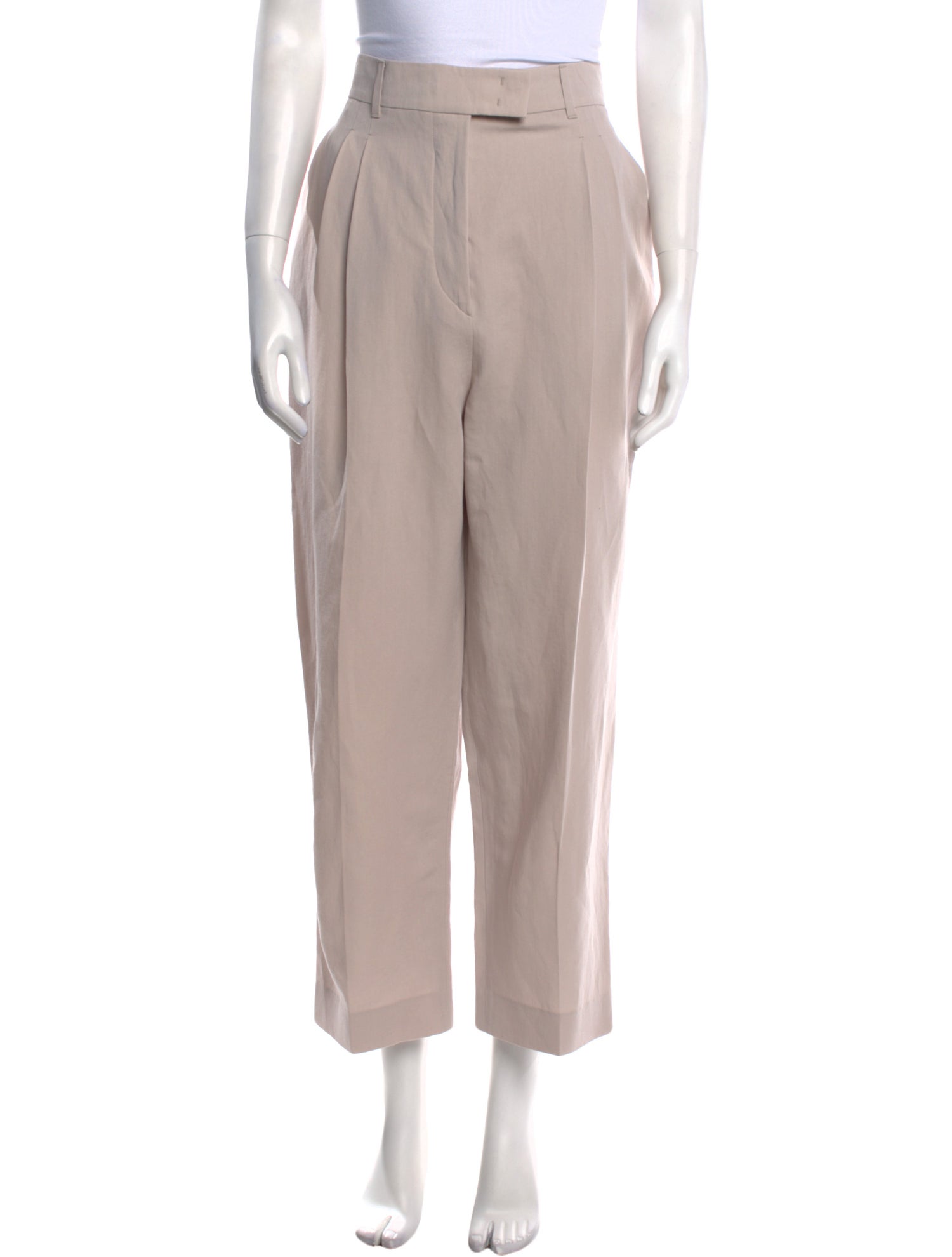 Loro Piana Virgin Wool Straight Leg Pants