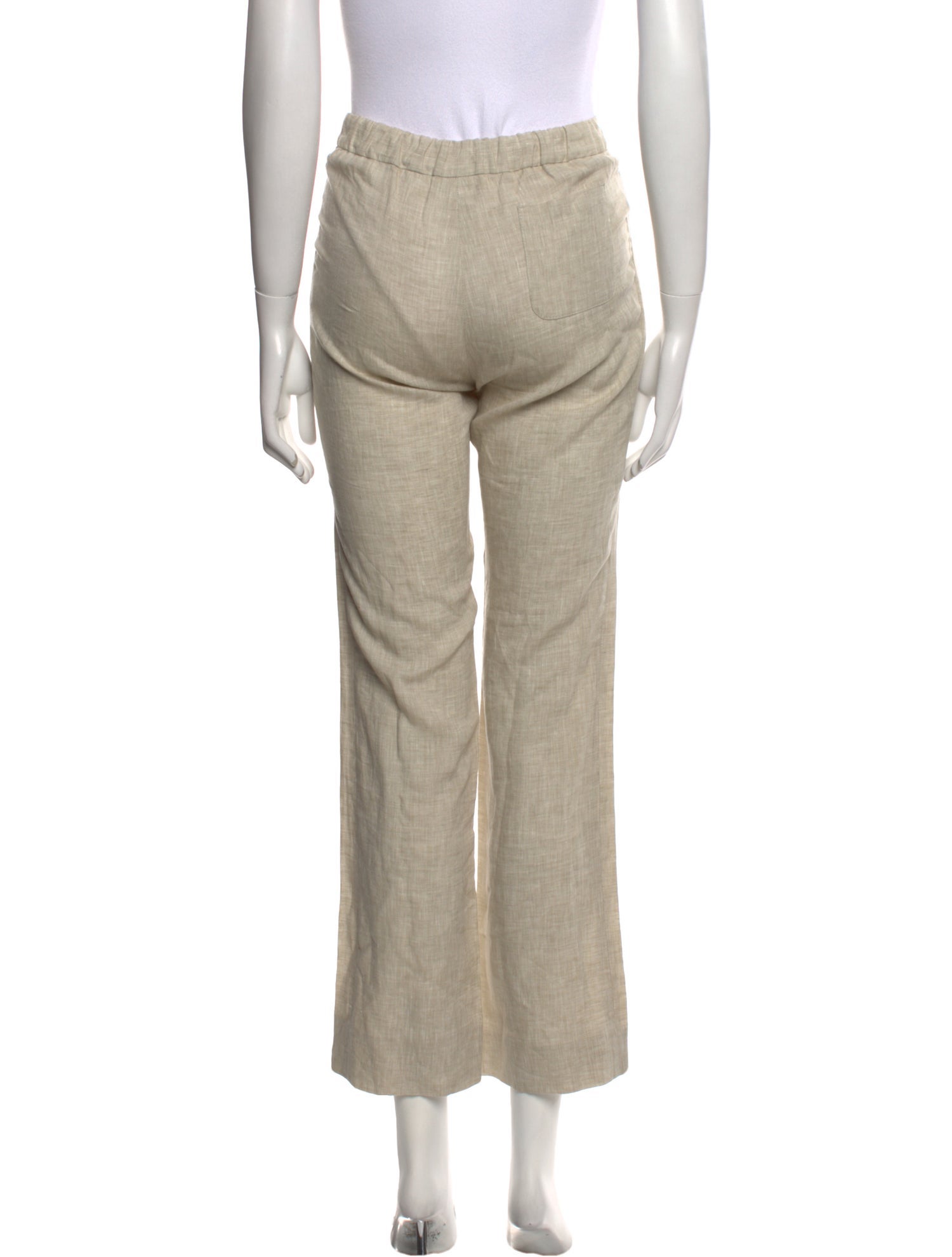 Loro Piana Linen Straight Leg Pants