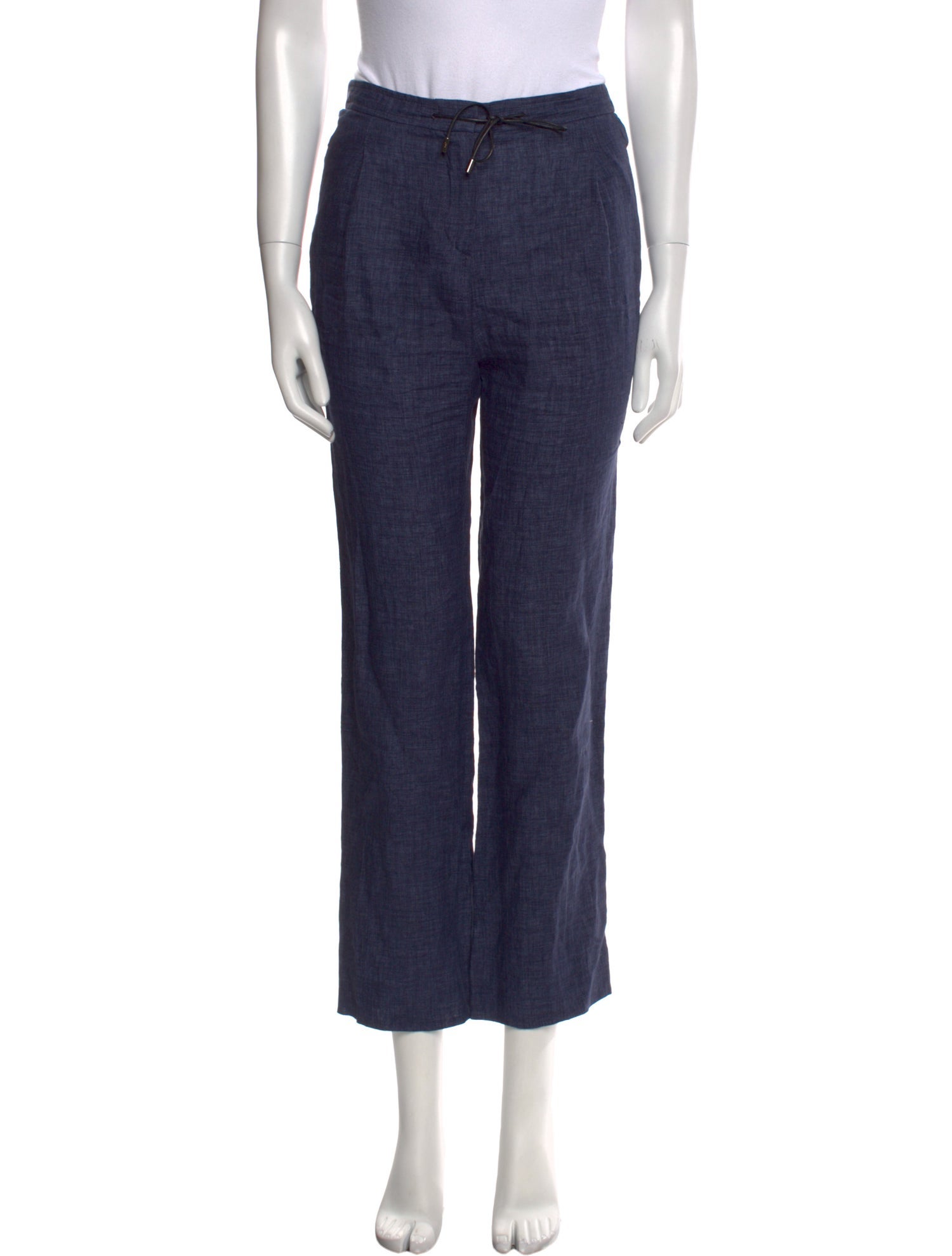 Loro Piana Linen Straight Leg Pants