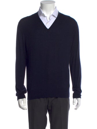 Loro Piana Cashmere V-Neck Pullover