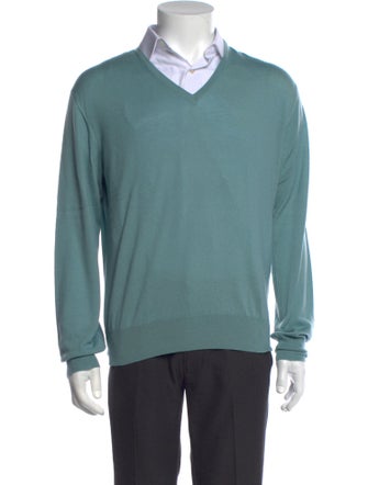 Loro Piana Cashmere V-Neck Pullover