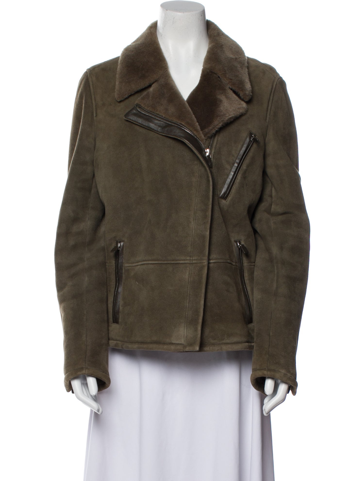 Loro Piana Leather Biker Jacket