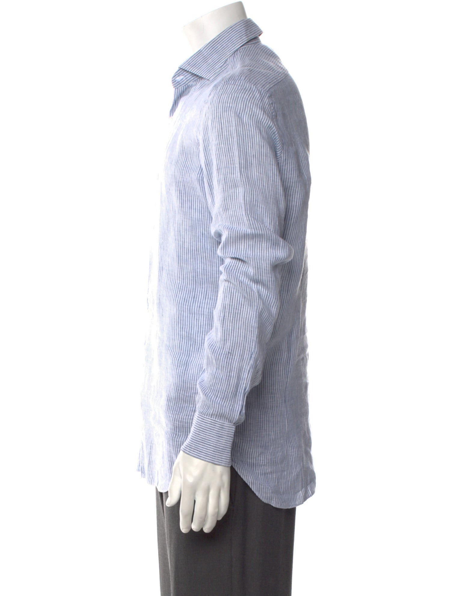 Loro Piana Linen Striped Shirt