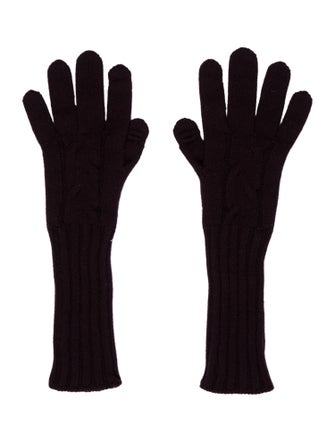 Loro Piana Knitted Gloves