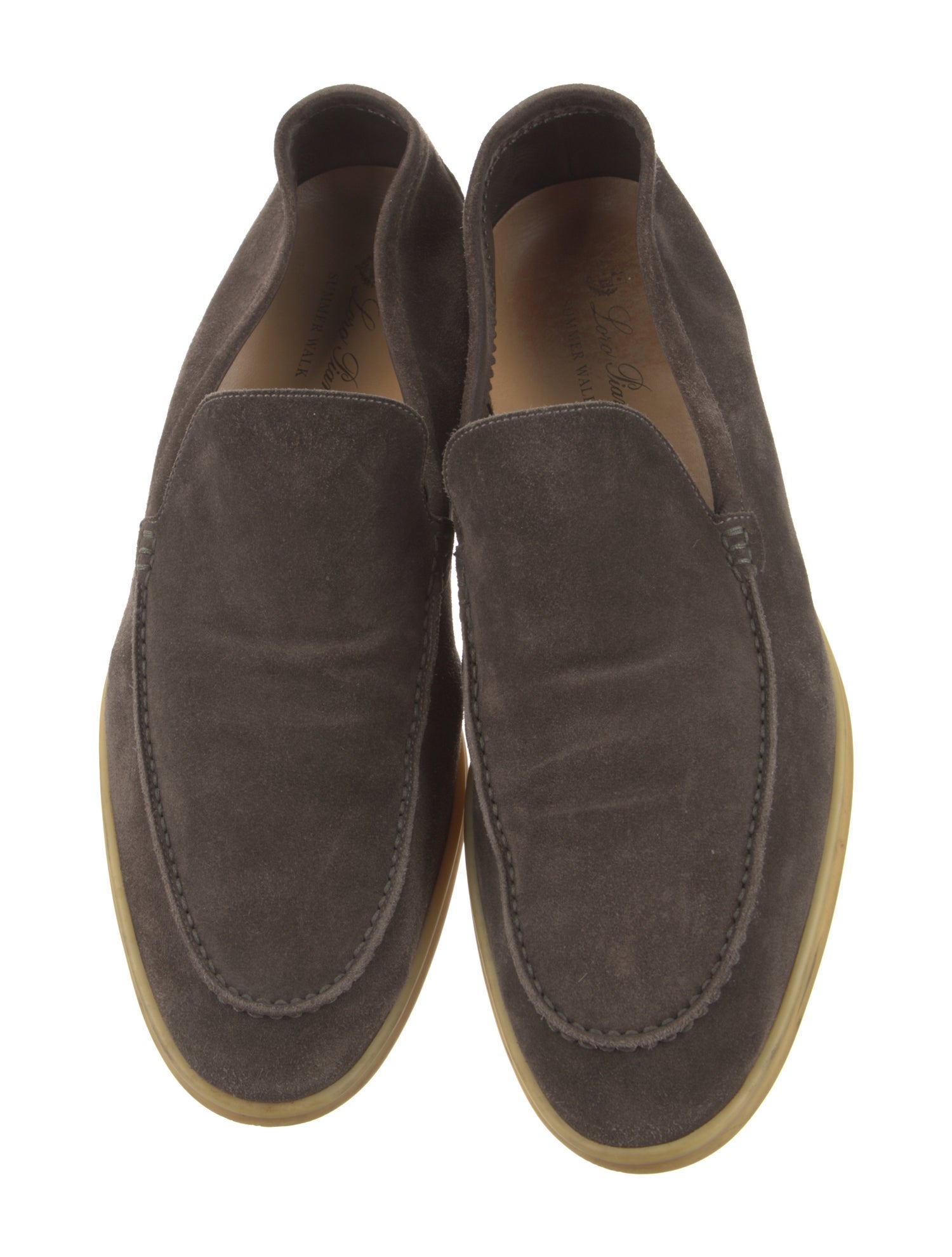 Loro Piana Summer Walk Suede Loafers