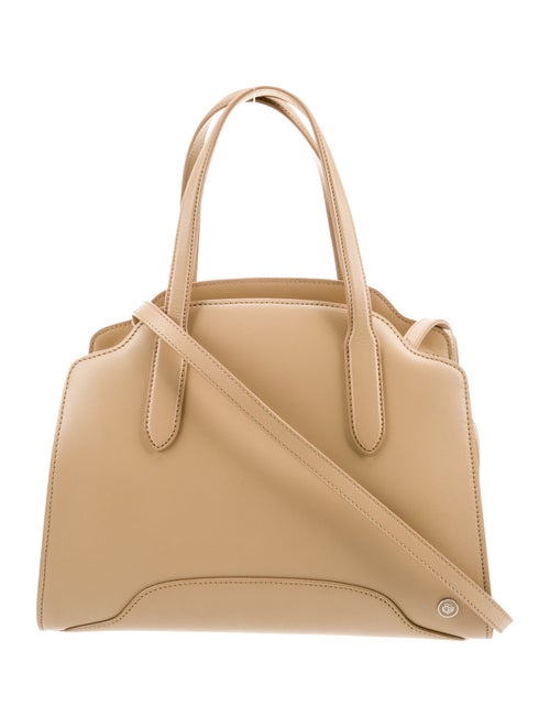 Loro Piana Leather Top Handle Bag