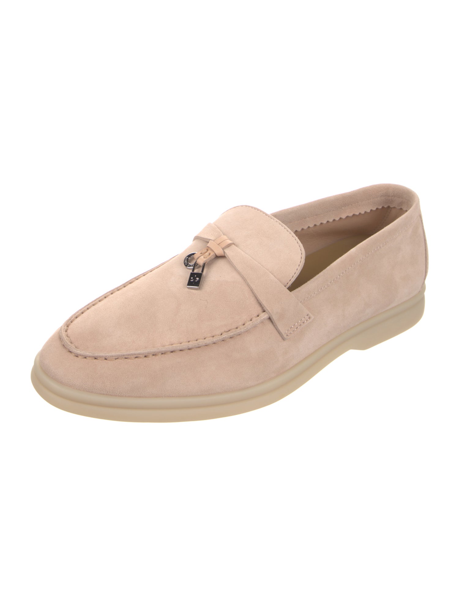 Loro Piana Summer Walk Suede Loafers