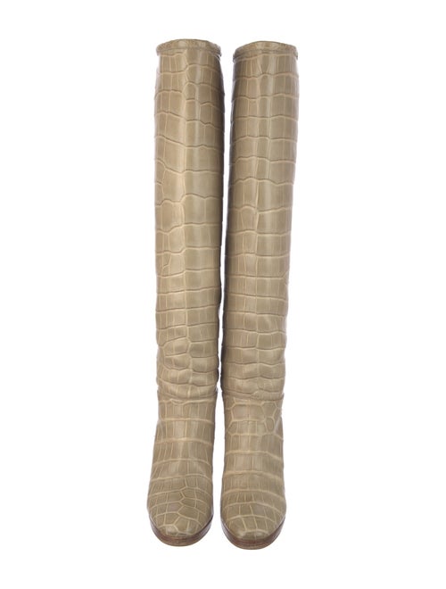 Loro Piana Tower Crocodile Boots