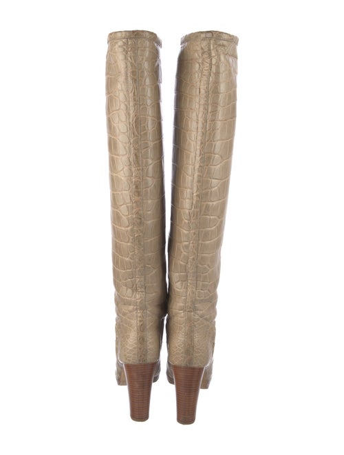 Loro Piana Tower Crocodile Boots