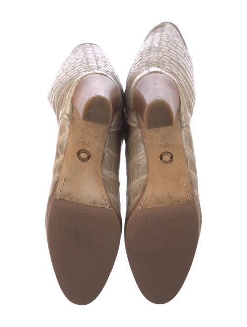 Loro Piana Tower Crocodile Boots