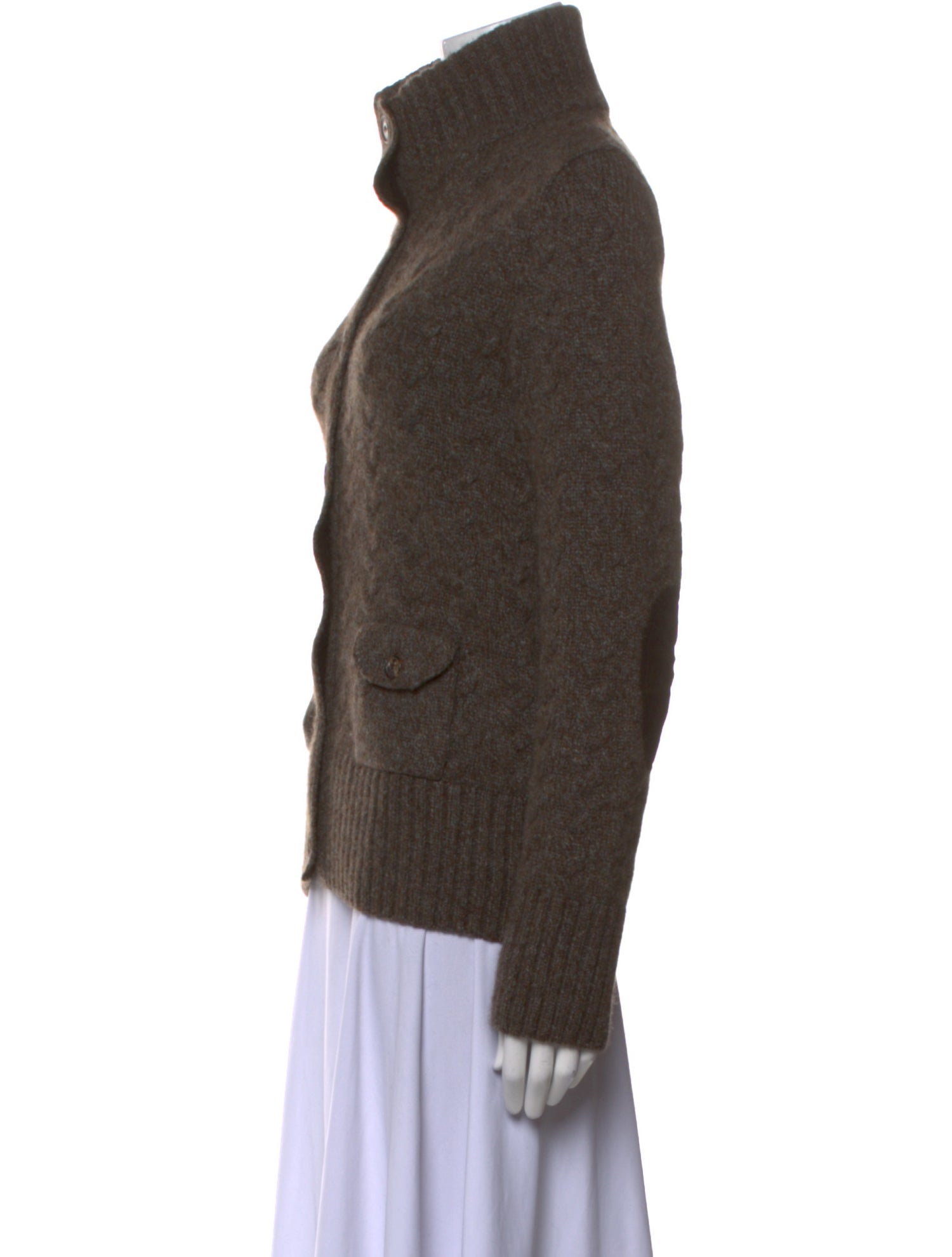 Loro Piana Cashmere Mock Neck Sweater