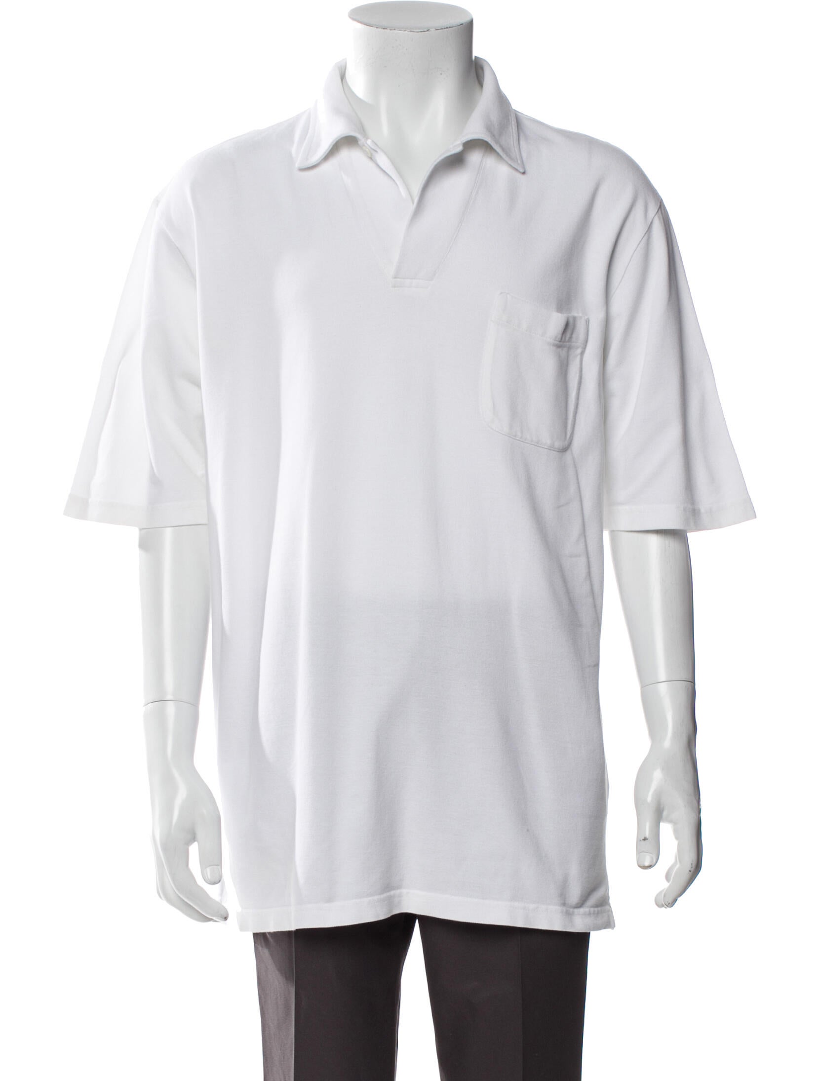 Loro Piana Collar Short Sleeve Polo Shirt