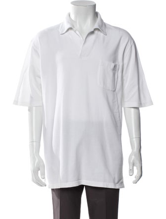 Loro Piana Collar Short Sleeve Polo Shirt