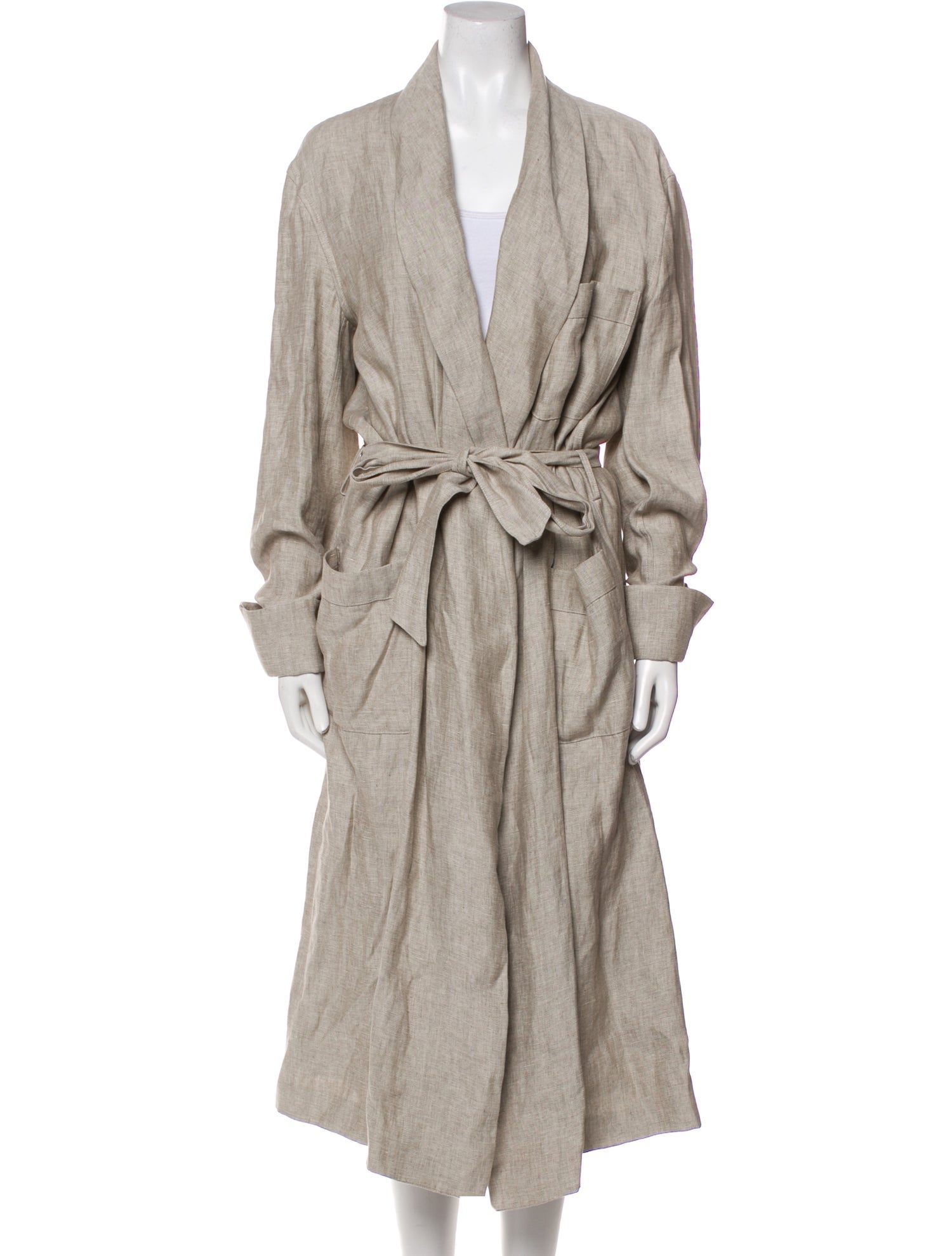 Loro Piana Linen Trench Coat