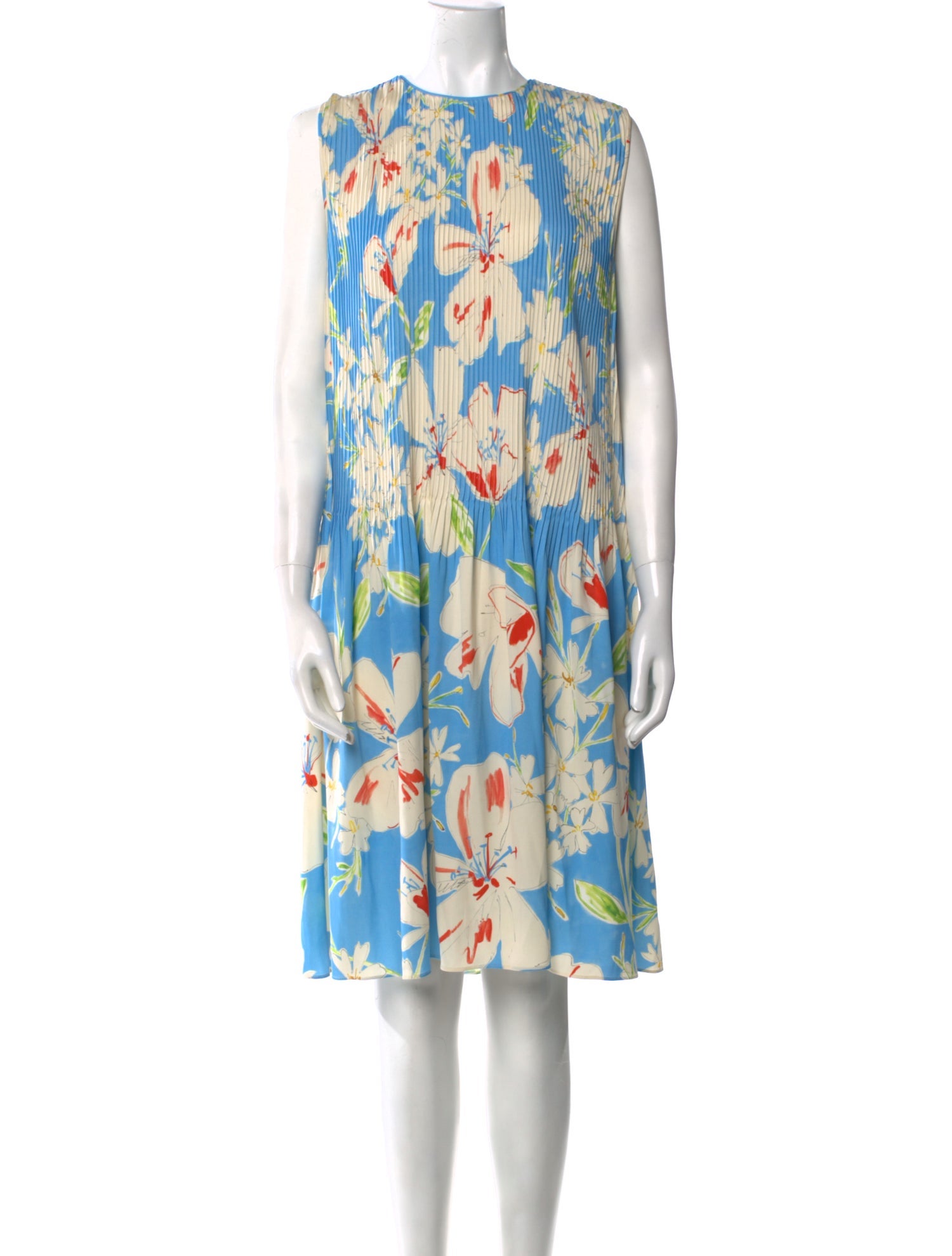 Loro Piana Silk Knee-Length Dress