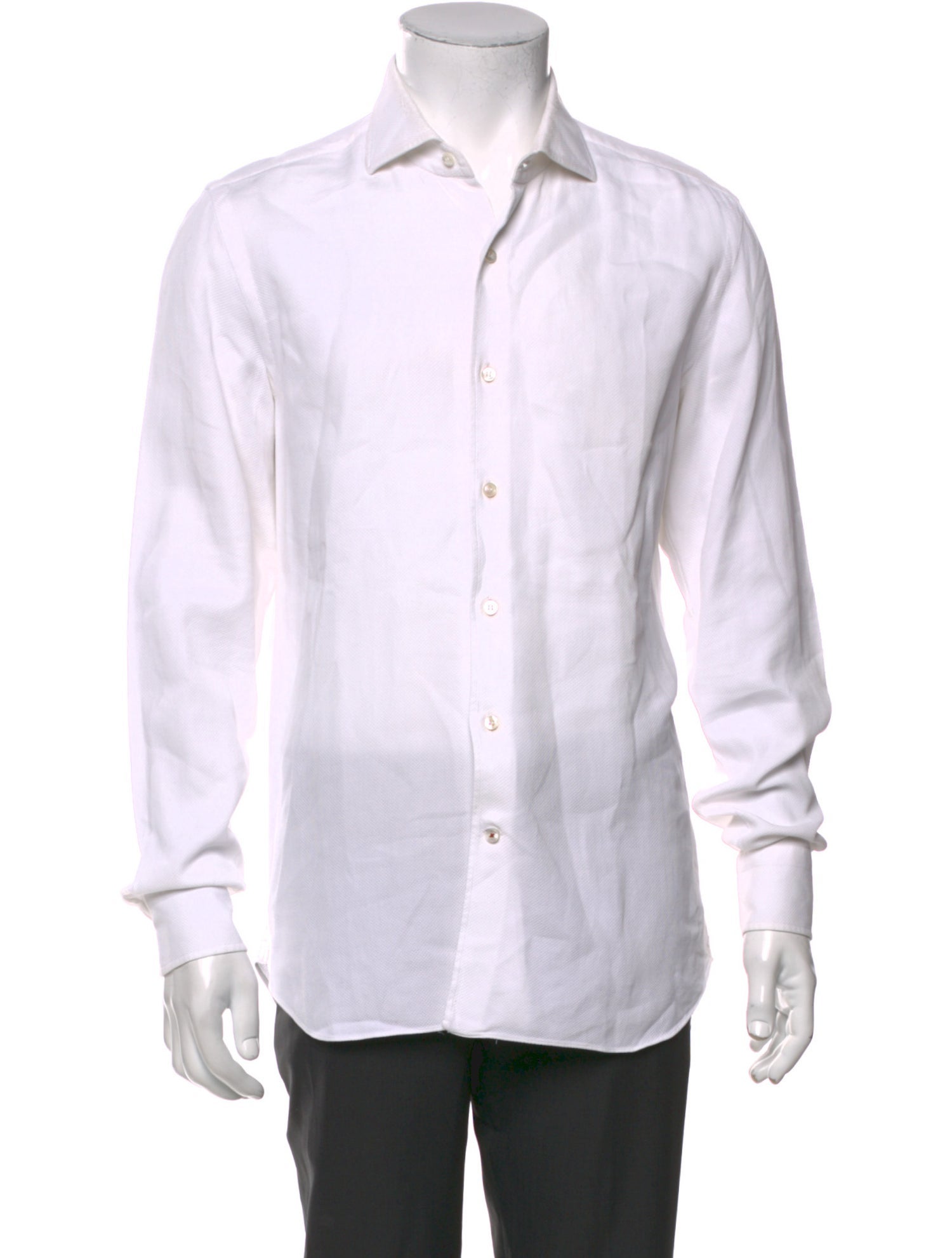 Loro Piana Long Sleeve Dress Shirt