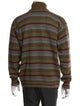 Loro Piana Cashmere Striped Polo Sweater