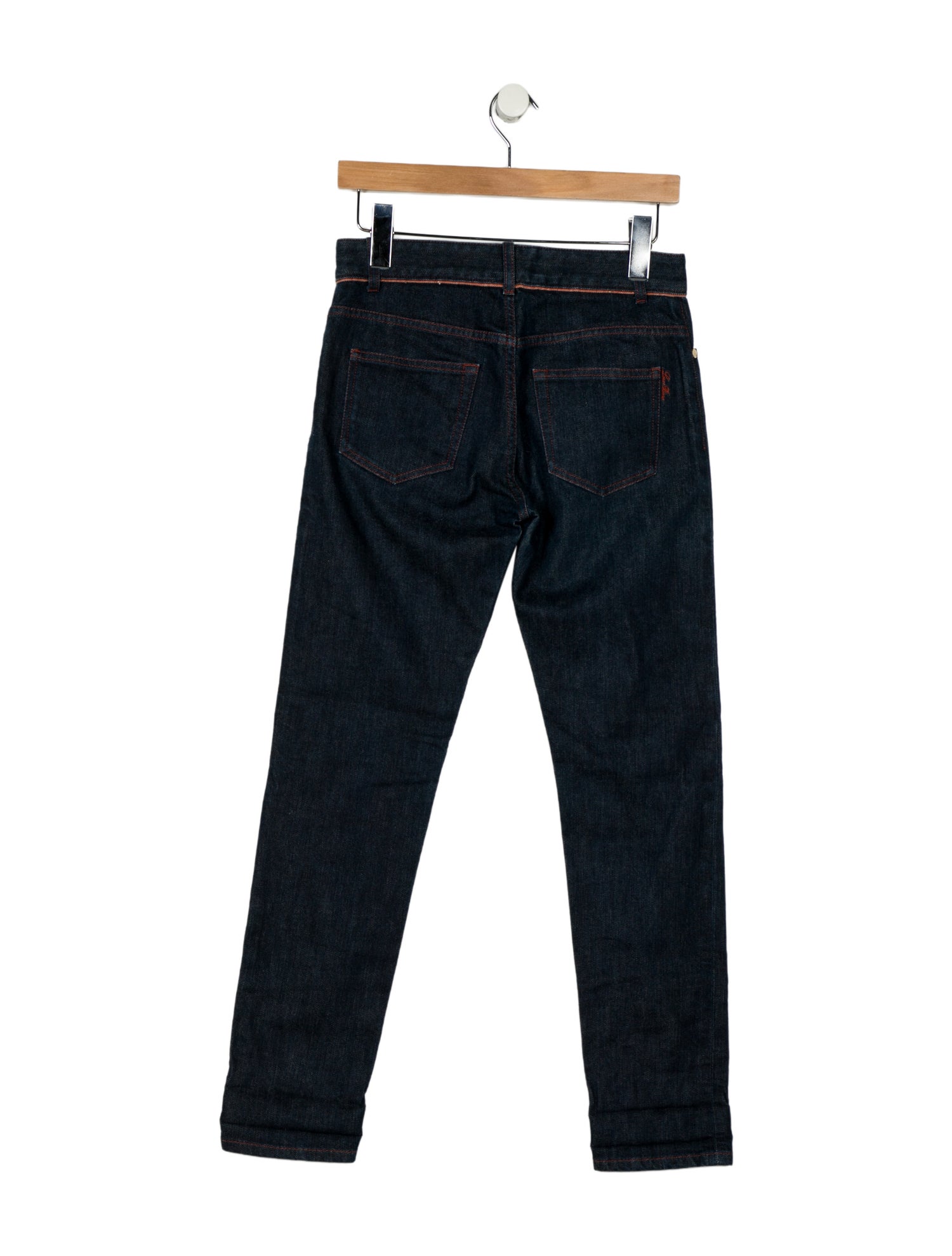 Loro Piana Mid-Rise Skinny Leg Jeans