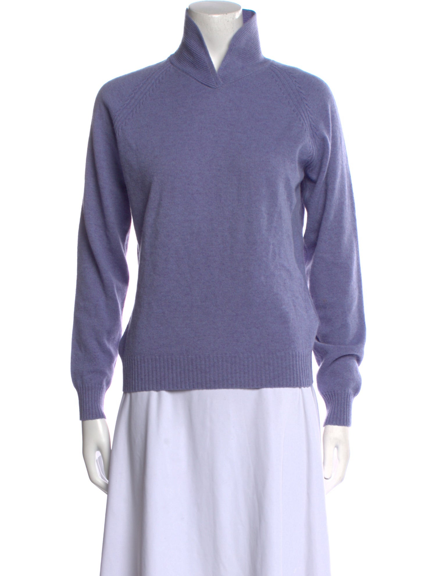 Loro Piana Cashmere Mock Neck Sweater