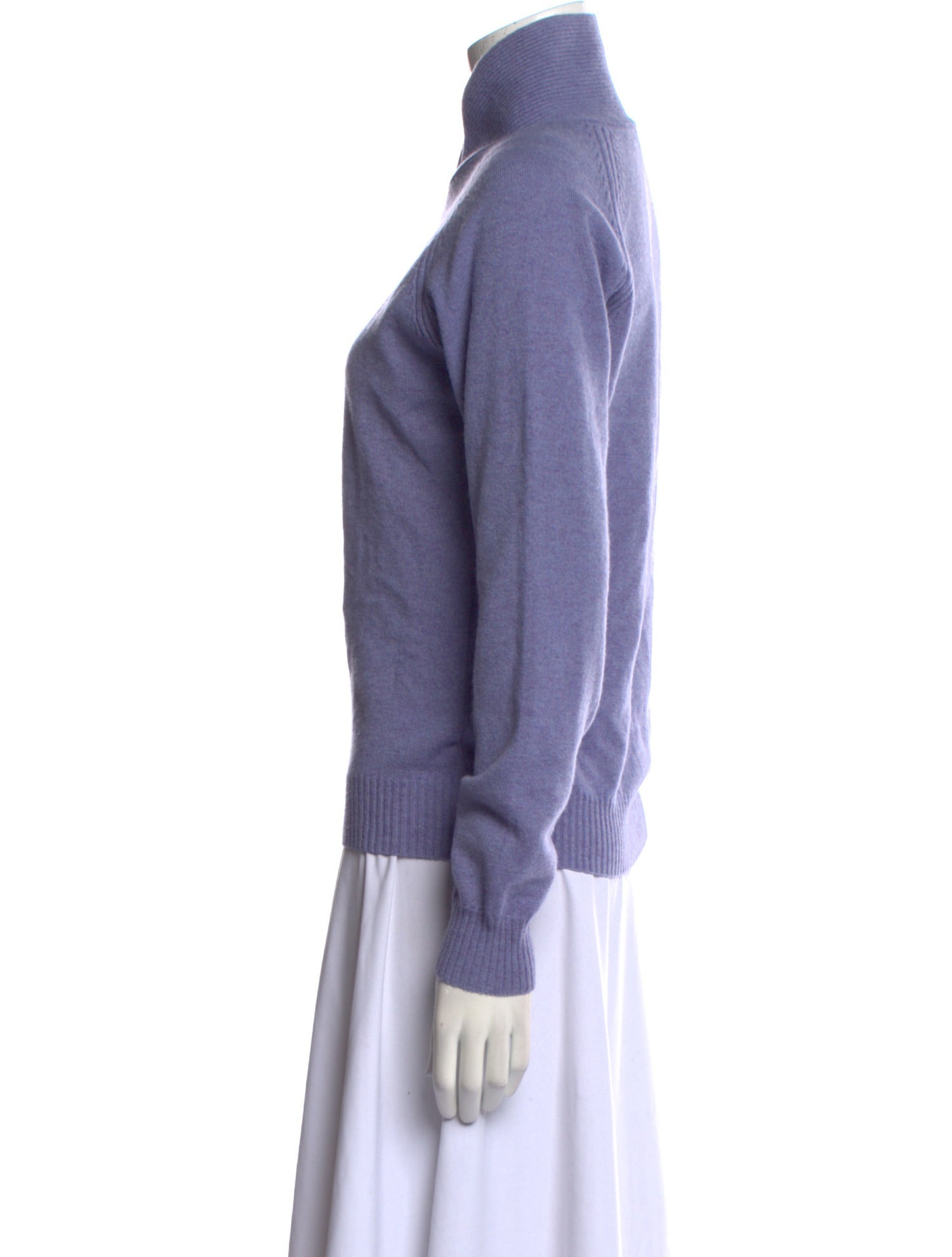 Loro Piana Cashmere Mock Neck Sweater