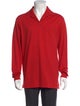 Loro Piana V-Neck Long Sleeve Polo Shirt