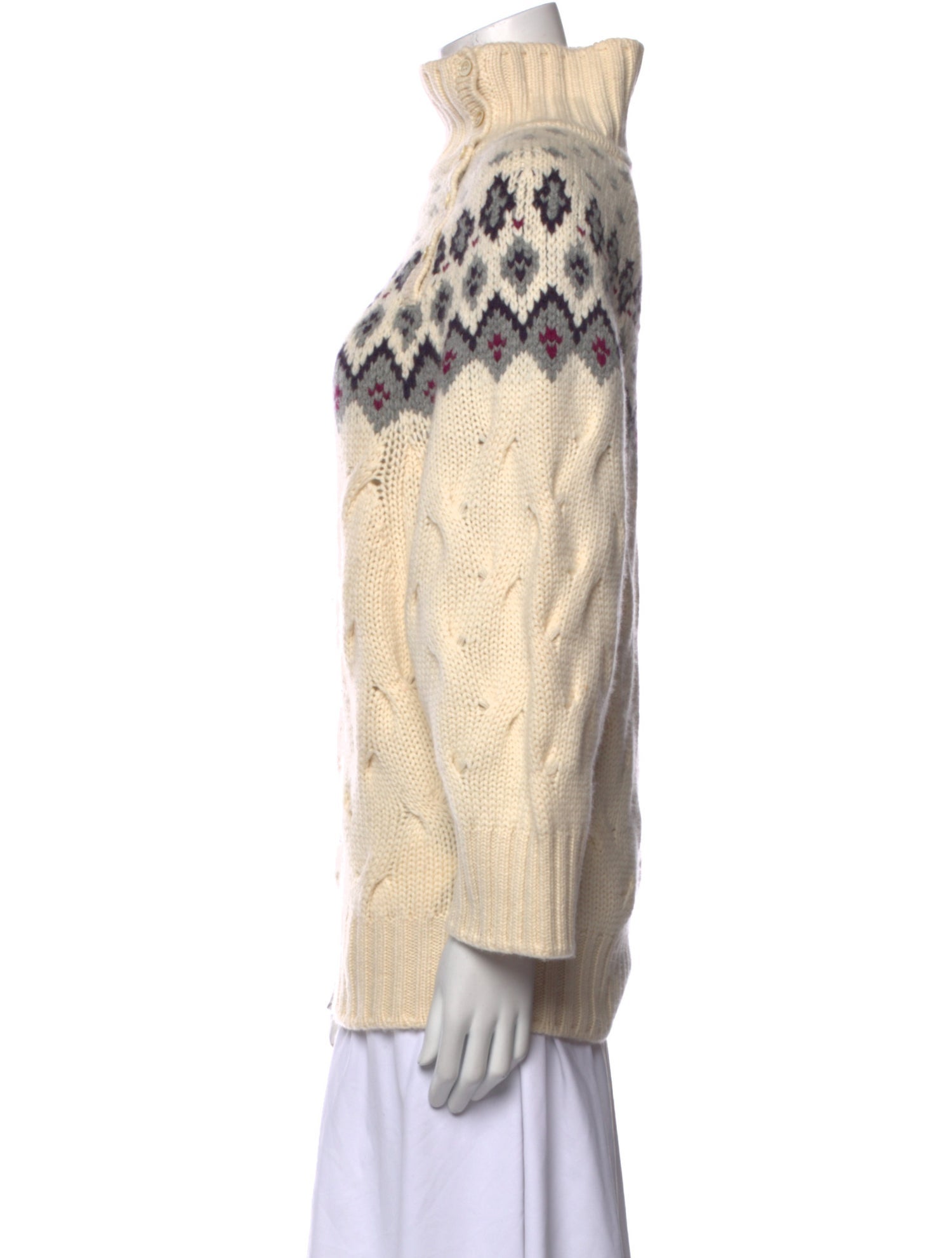 Loro Piana Cashmere Printed Sweater