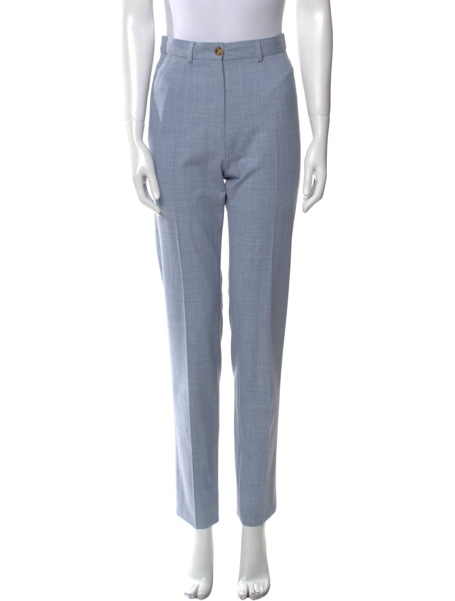 Loro Piana Virgin Wool Straight Leg Pants