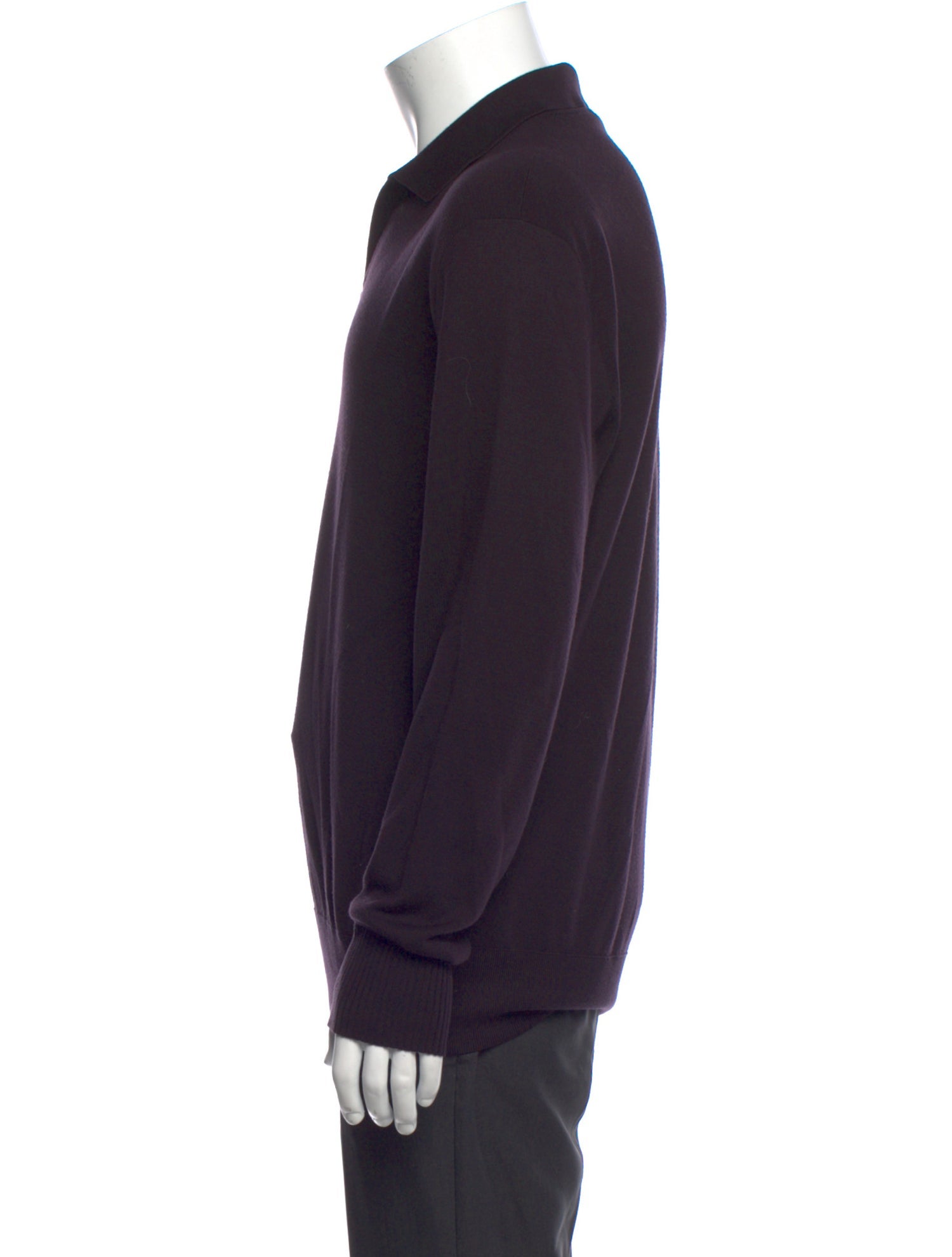 Loro Piana Virgin Wool V-Neck Henley