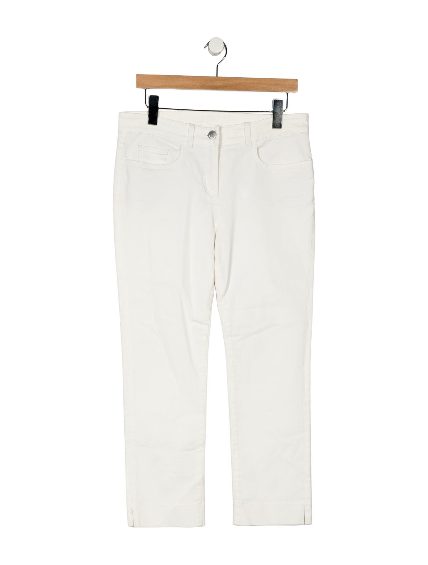 Loro Piana Mid-Rise Straight Leg Jeans