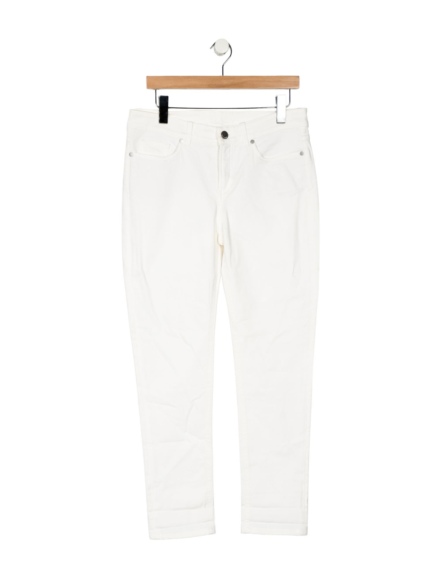 Loro Piana Mid-Rise Straight Leg Jeans