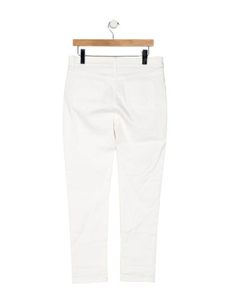 Loro Piana Mid-Rise Straight Leg Jeans