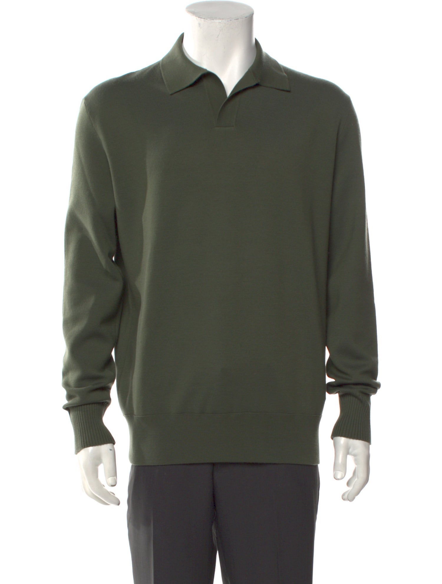 Loro Piana Wish® Wool Virgin Wool Polo Sweater