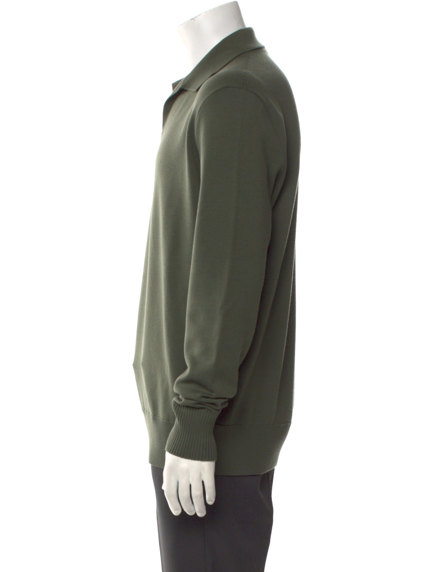 Loro Piana Wish® Wool Virgin Wool Polo Sweater