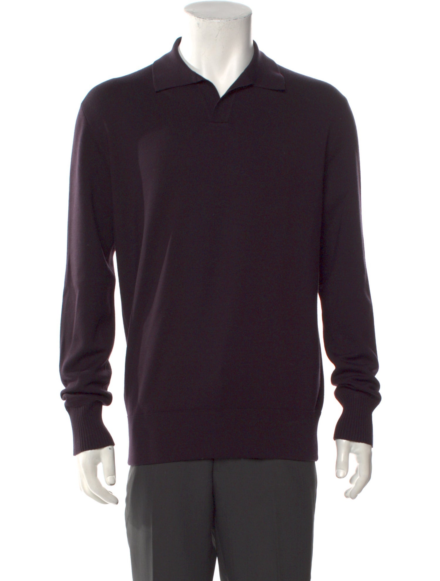 Loro Piana Wish® Virgin Wool Polo Sweater