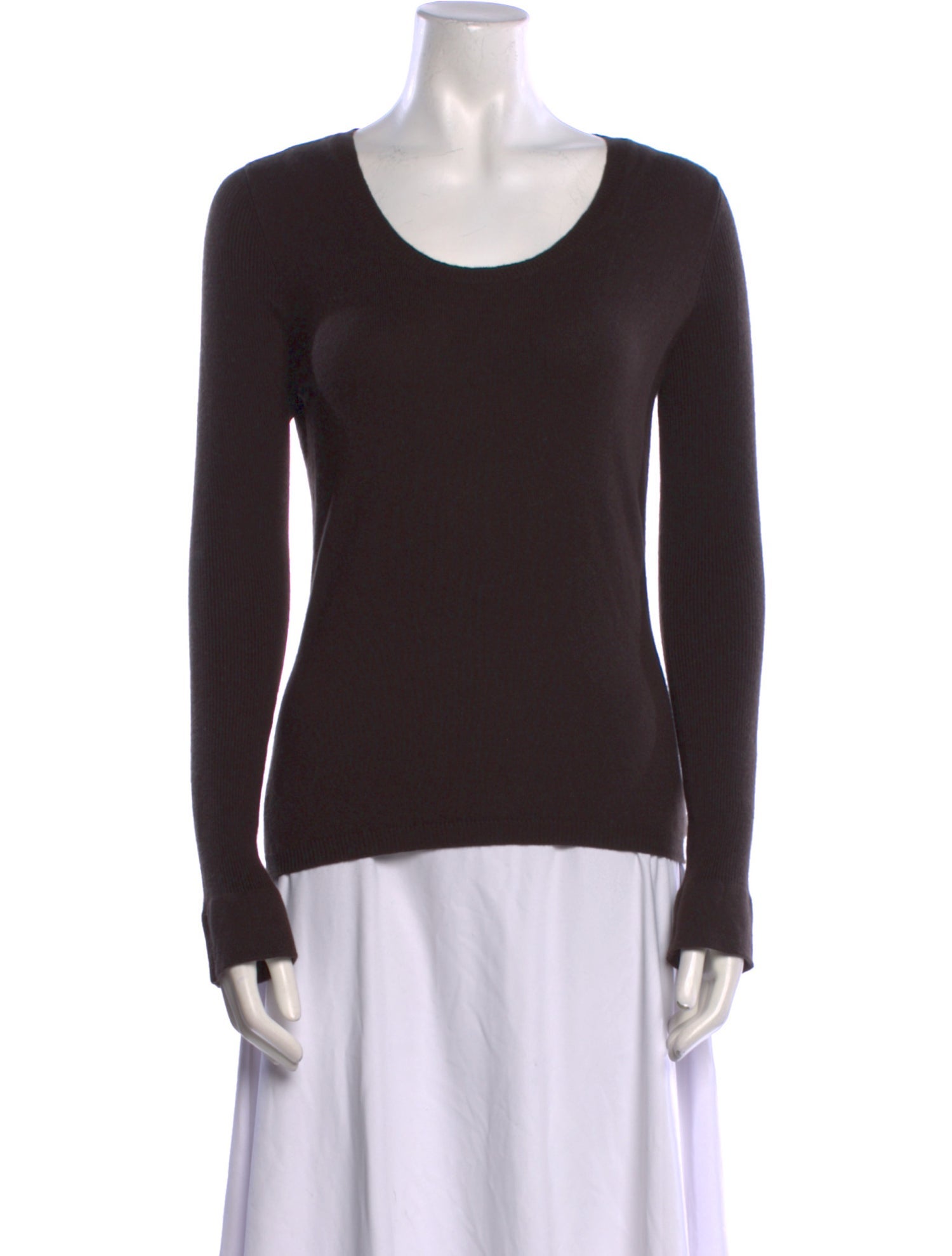 Loro Piana Scoop Neck Cashmere Sweater