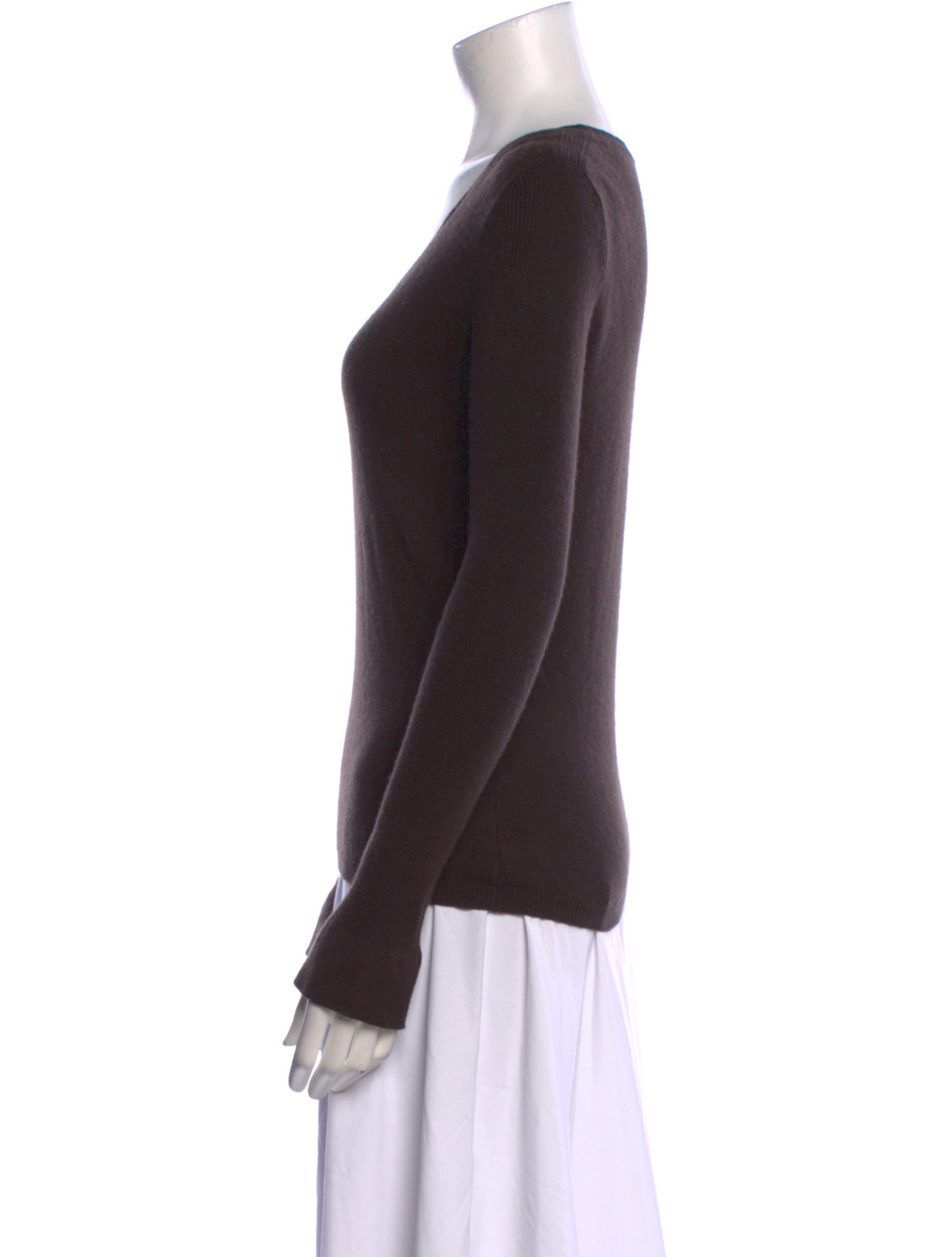Loro Piana Scoop Neck Cashmere Sweater