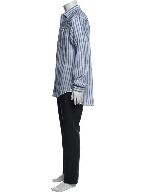 Loro Piana Linen Striped Shirt